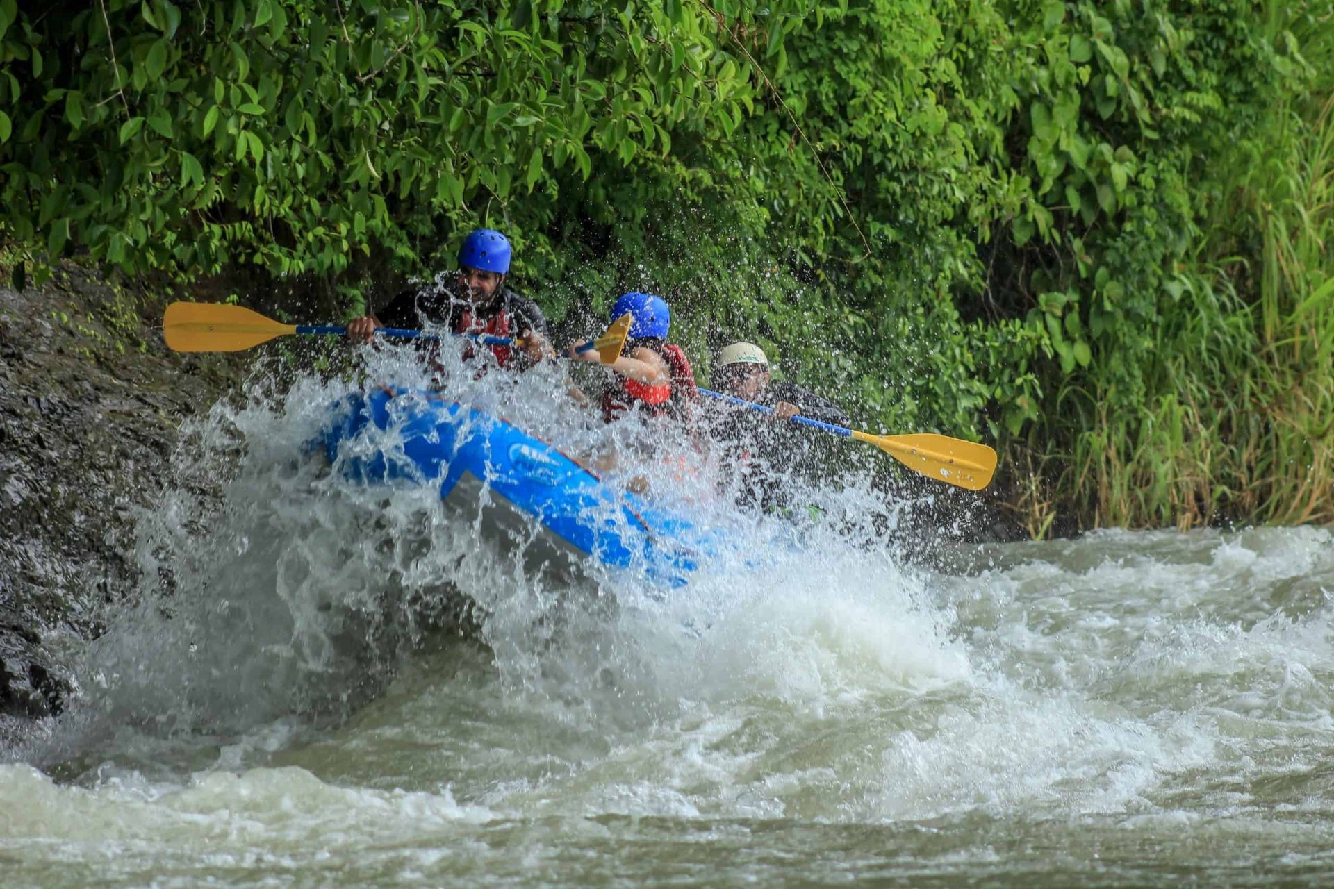 white water rafting