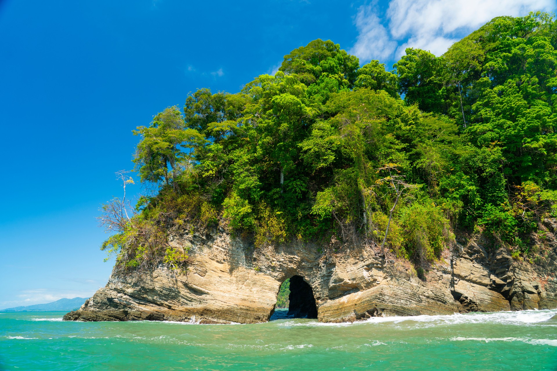 Jungle and coastline in Uvita, Costa Rica